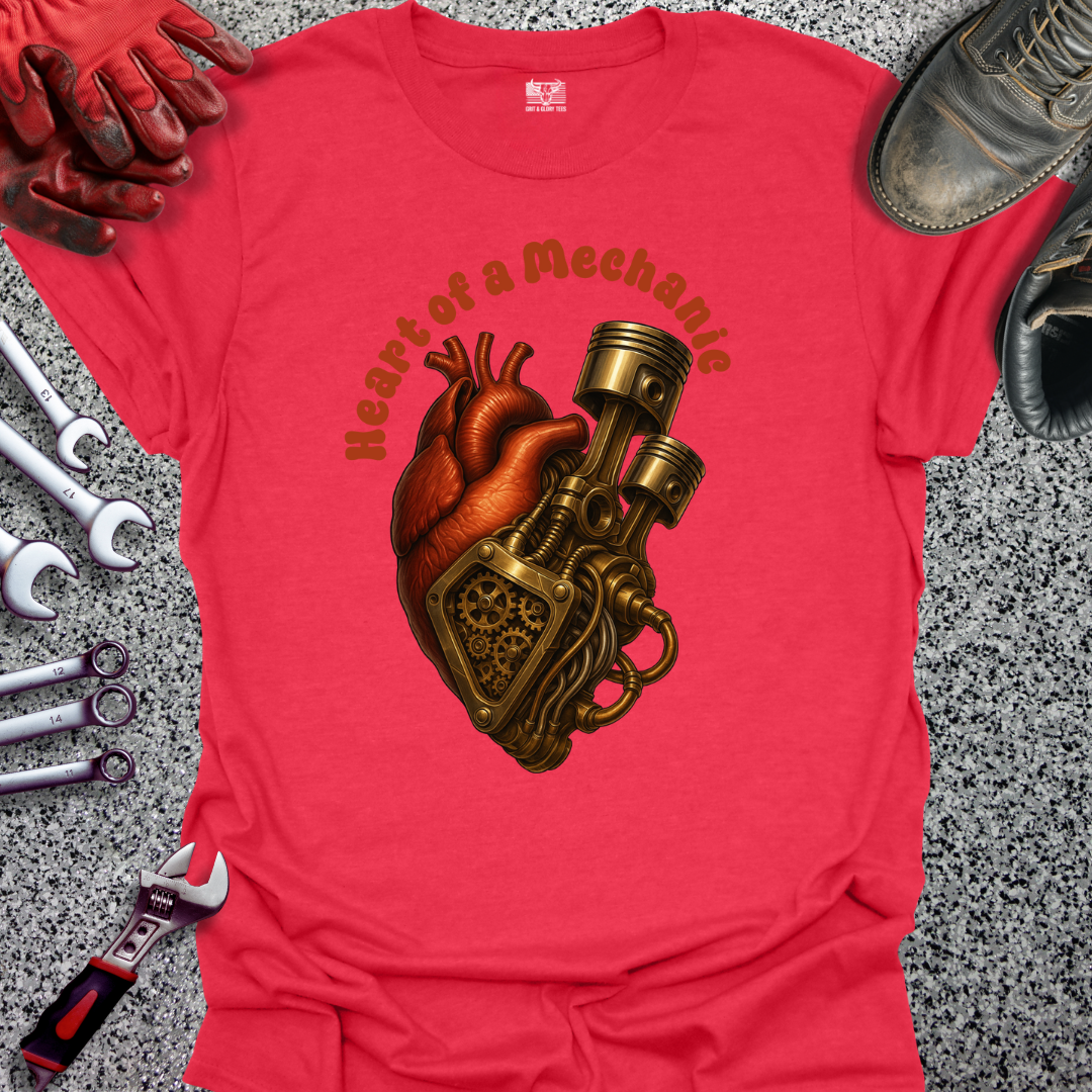 Heart of a Mechanic T-shirt