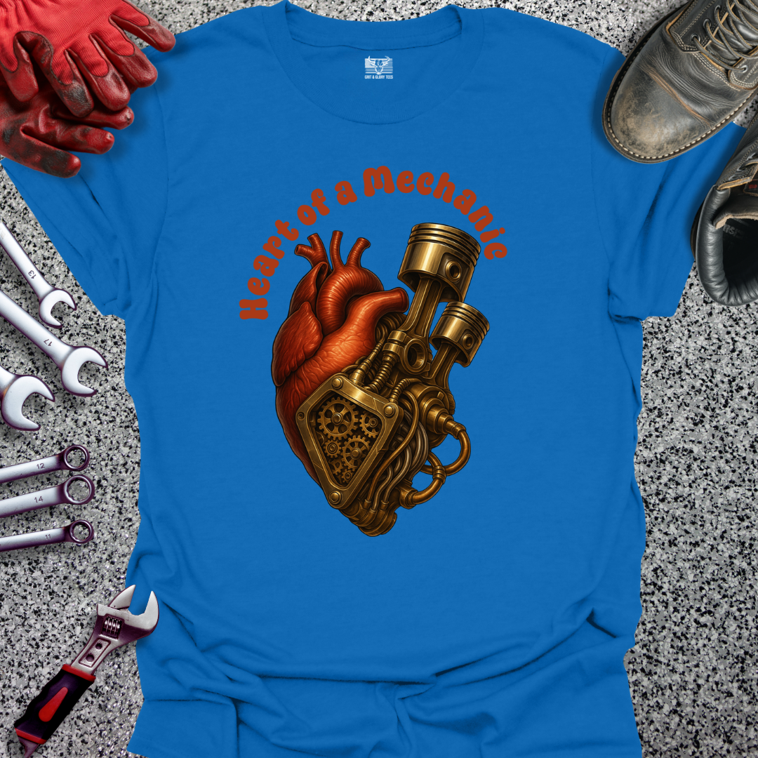 Heart of a Mechanic T-shirt