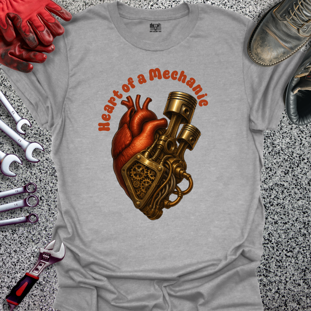 Heart of a Mechanic T-shirt