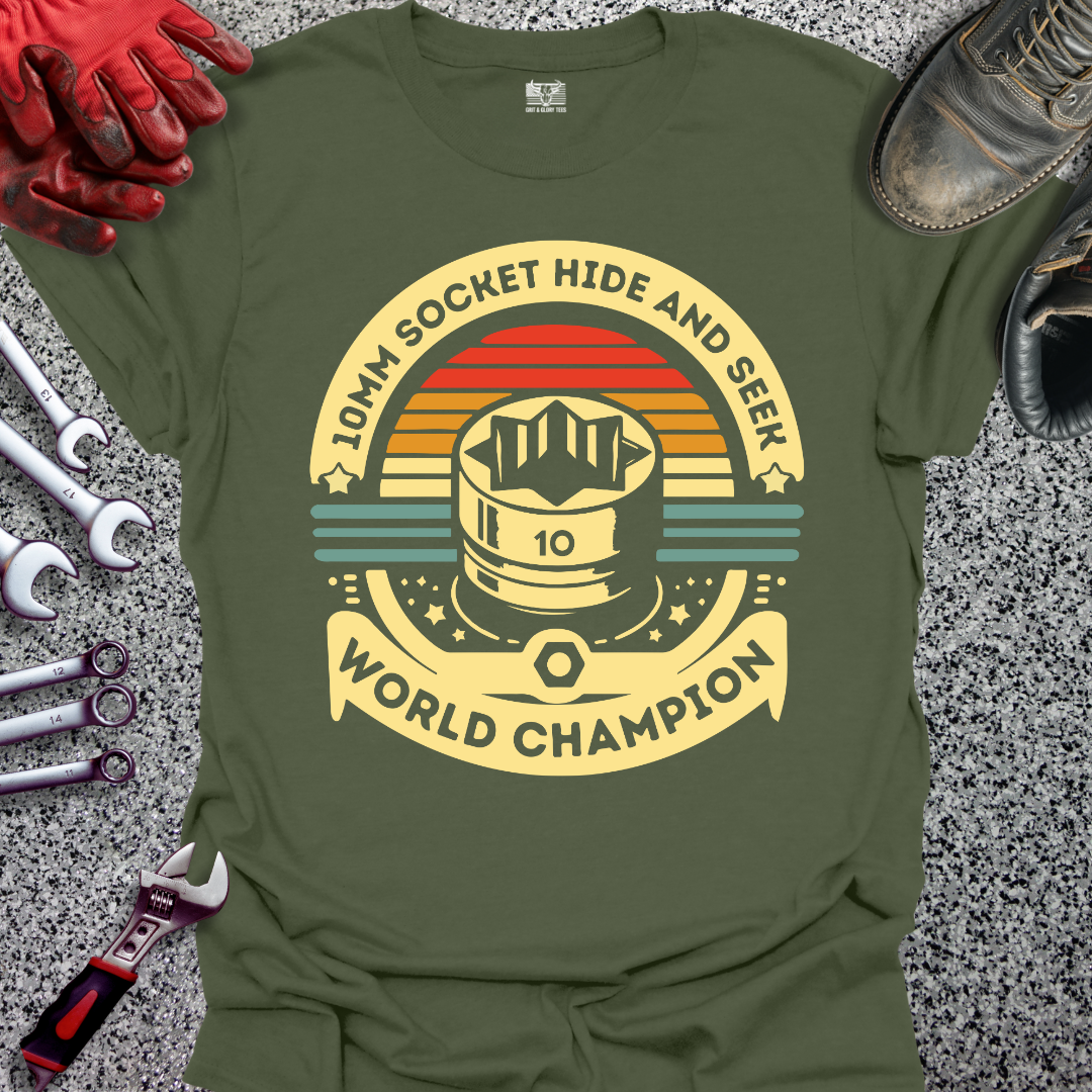 10MM Socket Hide & Seek Champion T-shirt