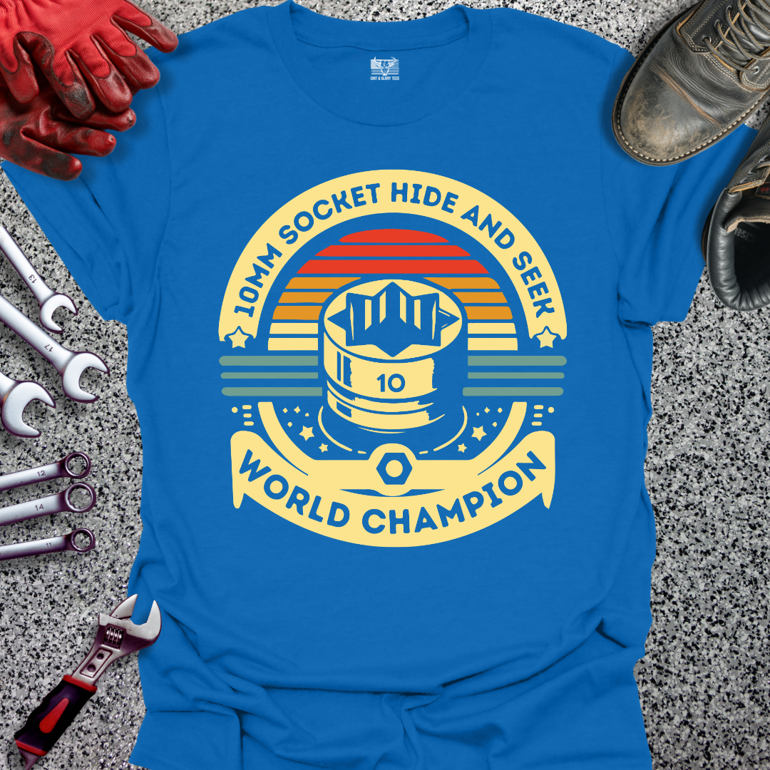 10MM Socket Hide & Seek Champion T-shirt