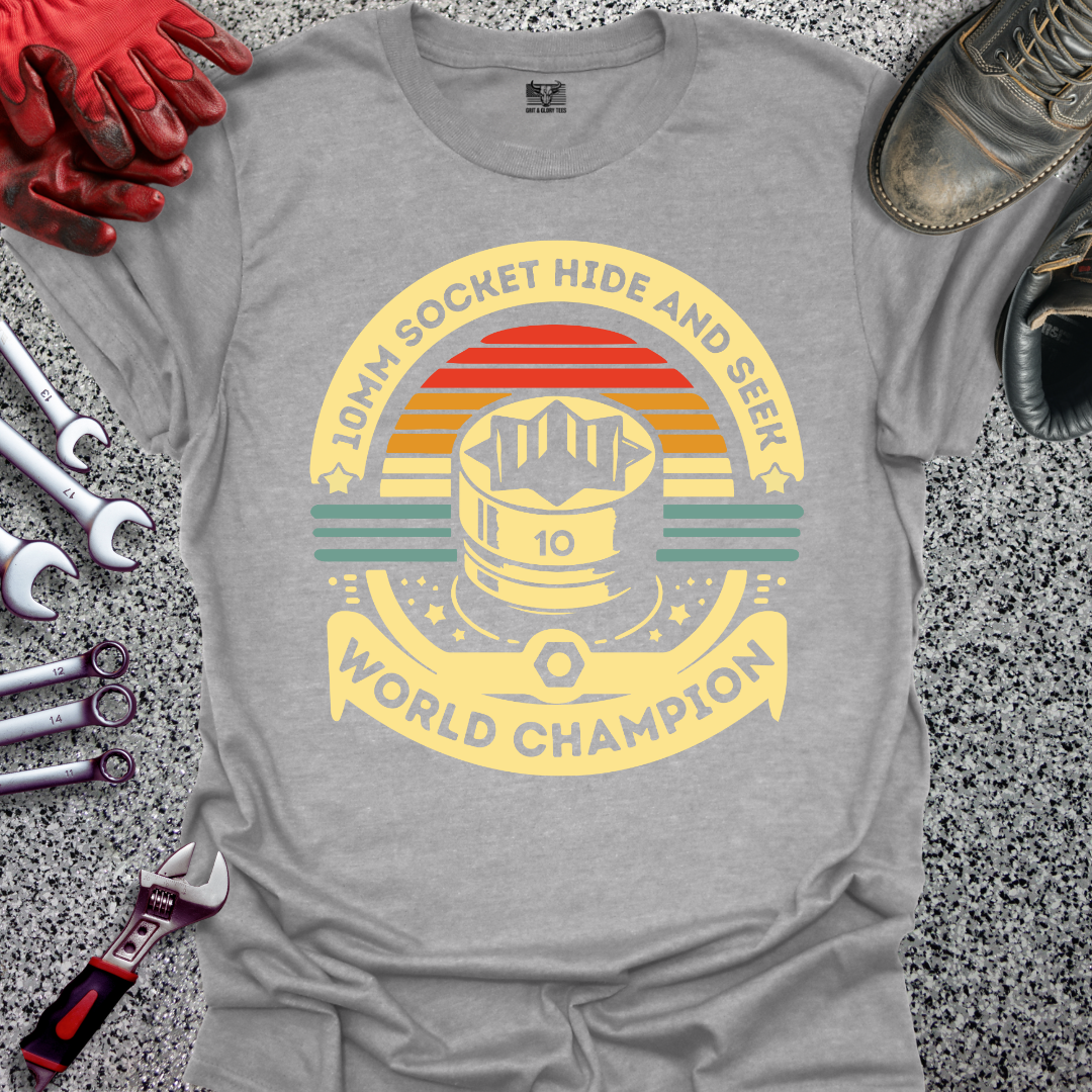 10MM Socket Hide & Seek Champion T-shirt