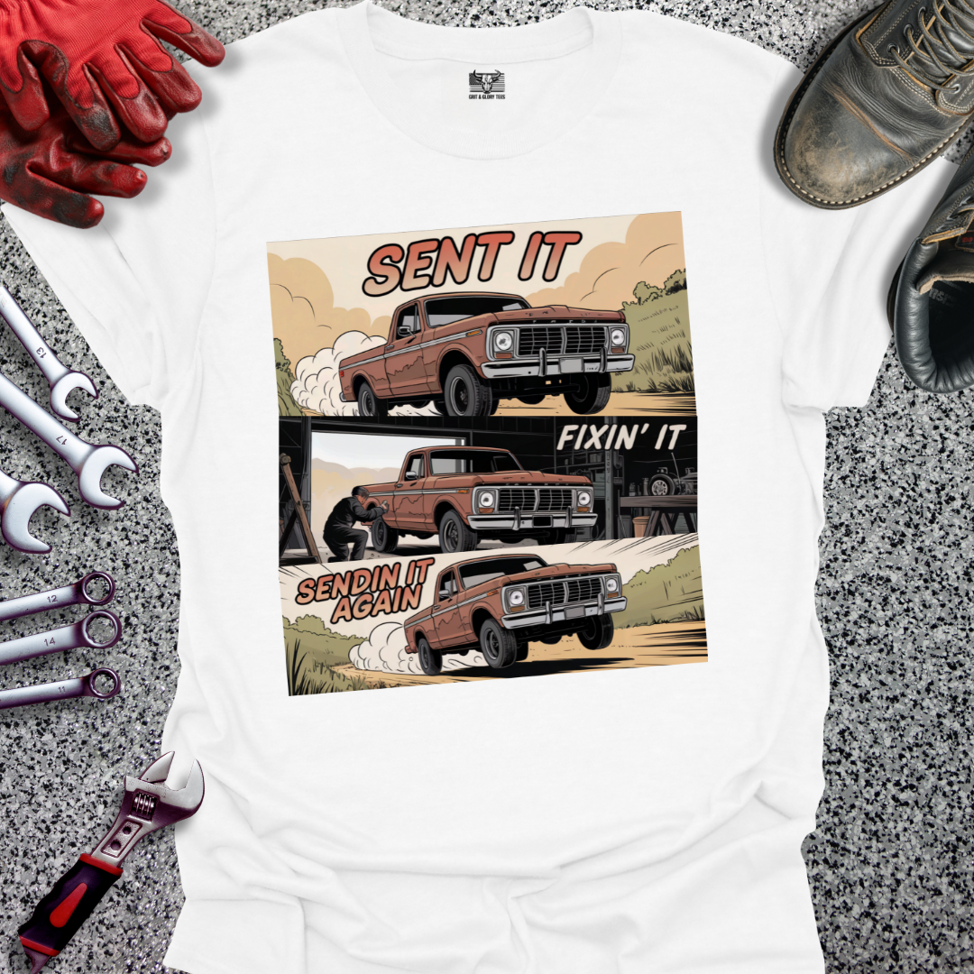 Weekend Warriors-Sent Fixed Send Again T-shirt