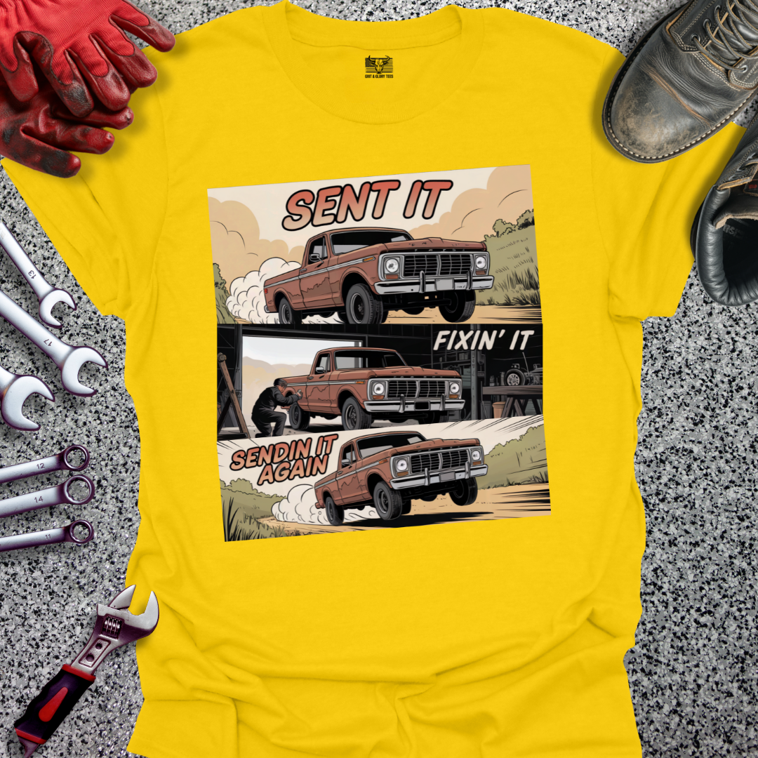 Weekend Warriors-Sent Fixed Send Again T-shirt