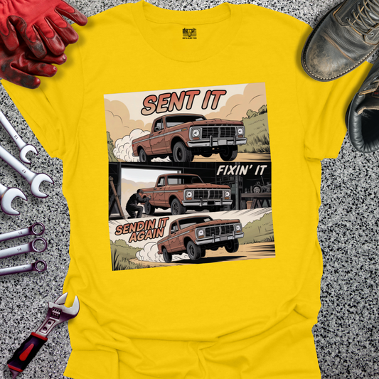 Weekend Warriors-Sent Fixed Send Again T-shirt