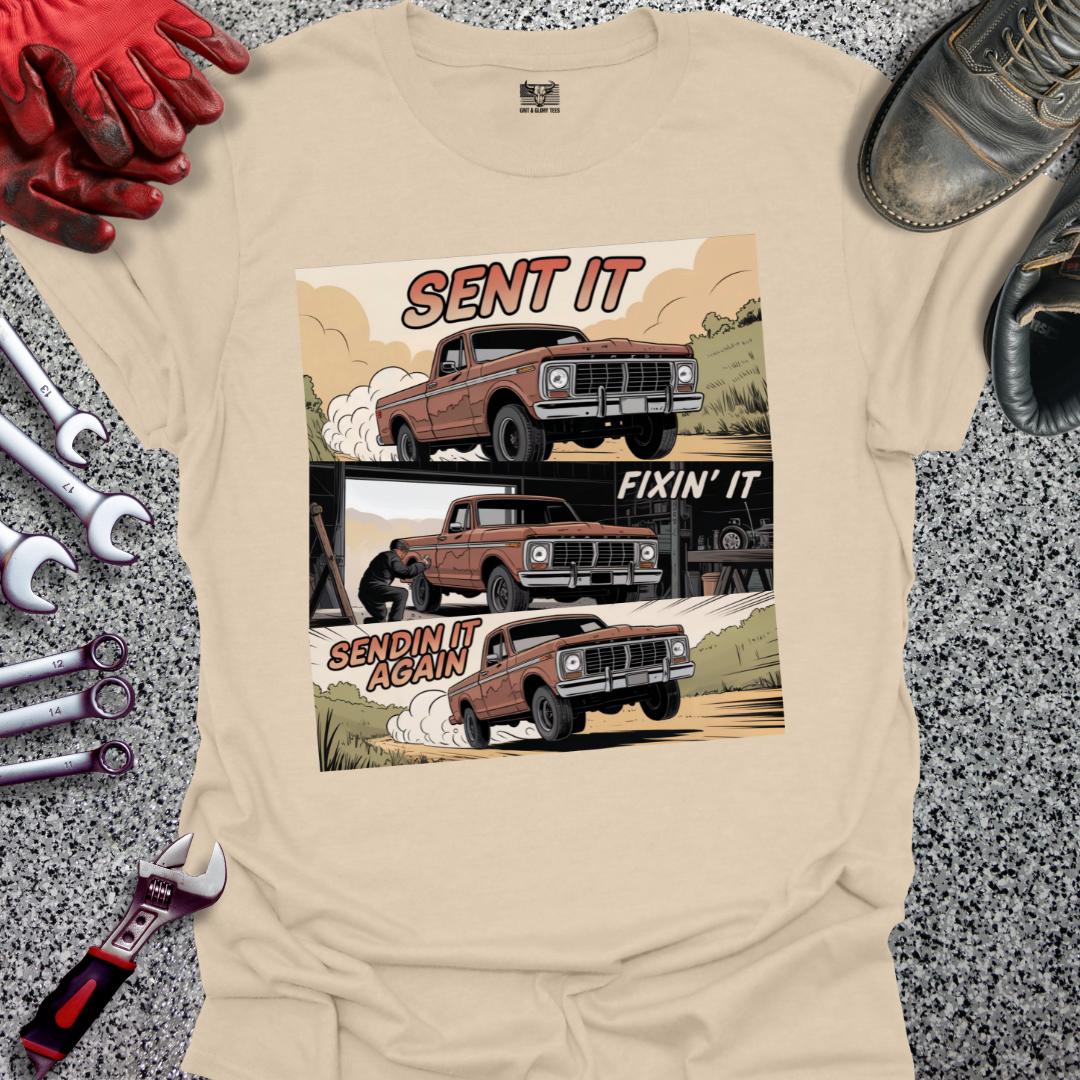 Weekend Warriors-Sent Fixed Send Again T-shirt
