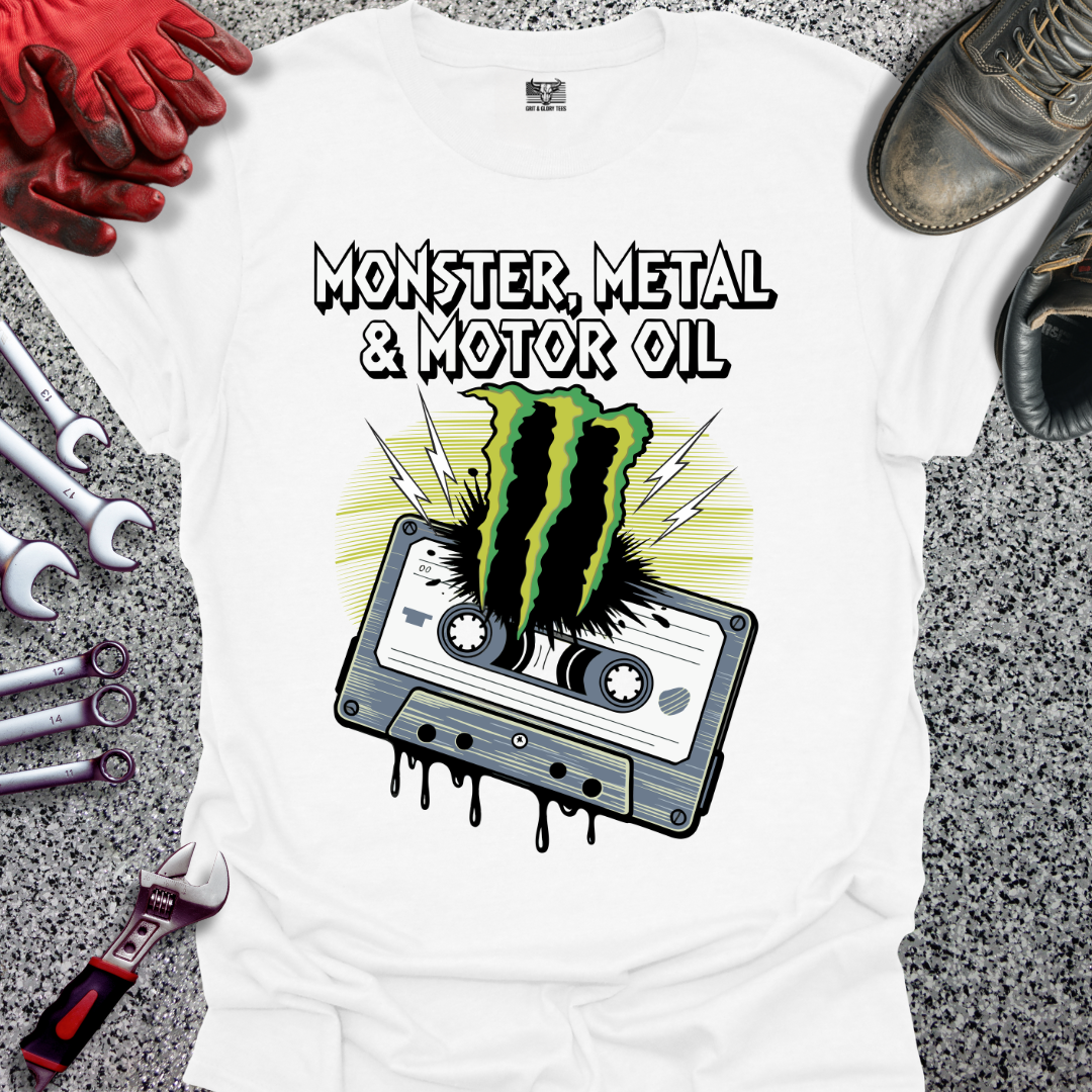 Monster Metal & Motor Oil T-shirt