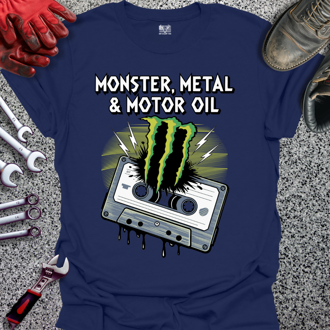 Monster Metal & Motor Oil T-shirt