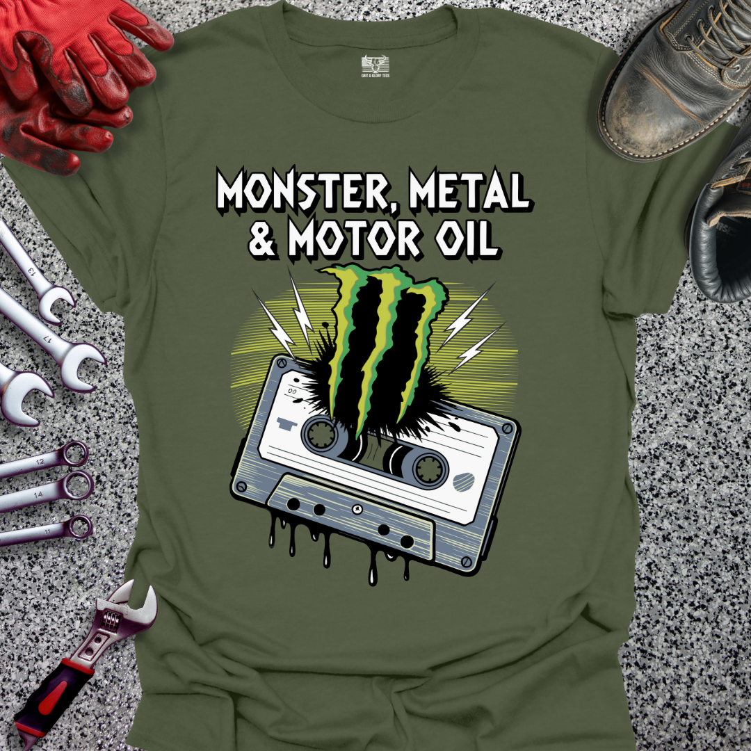 Monster Metal & Motor Oil T-shirt