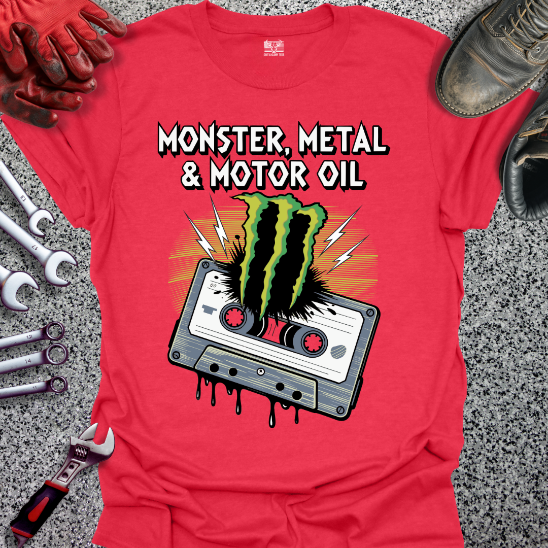Monster Metal & Motor Oil T-shirt