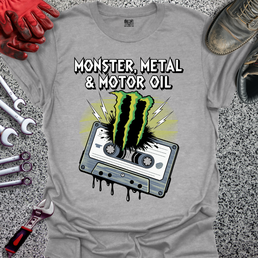 Monster Metal & Motor Oil T-shirt