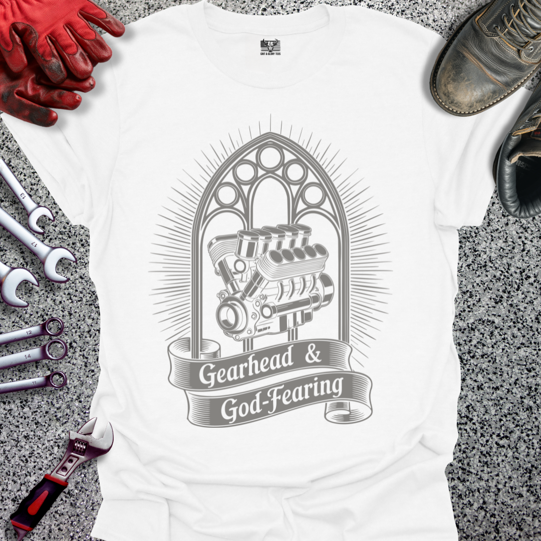 Gearhead & God-Fearing T-shirt