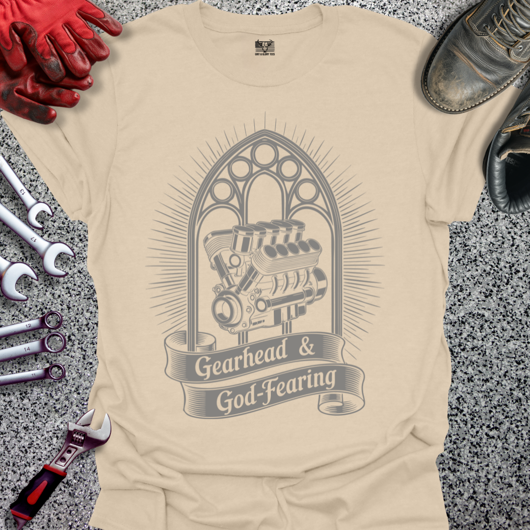 Gearhead & God-Fearing T-shirt