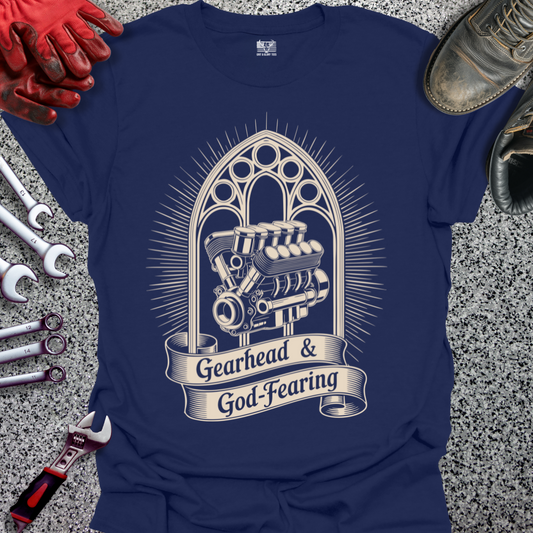 Gearhead & God-Fearing T-shirt