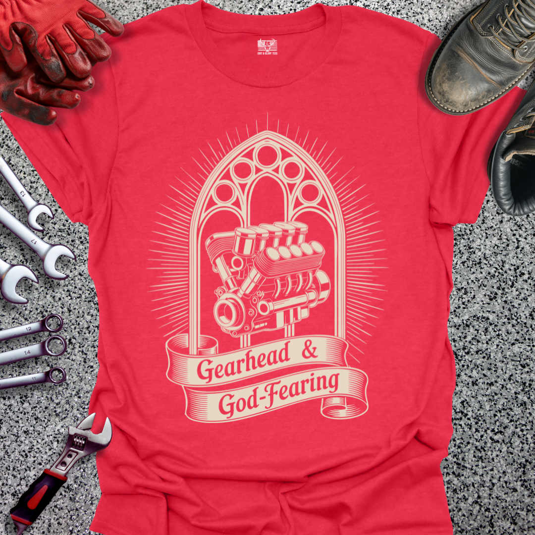 Gearhead & God-Fearing T-shirt