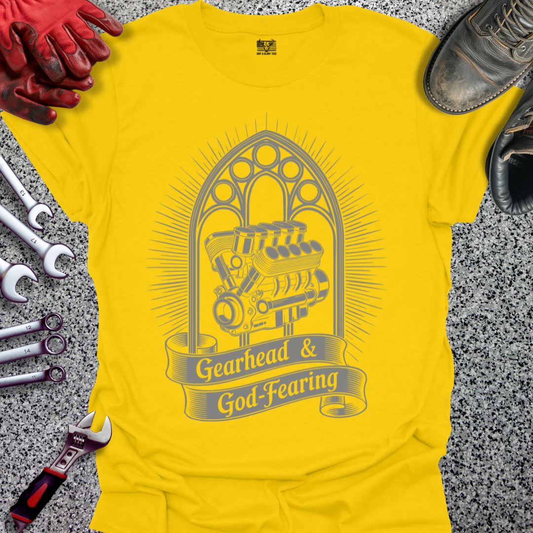 Gearhead & God-Fearing T-shirt