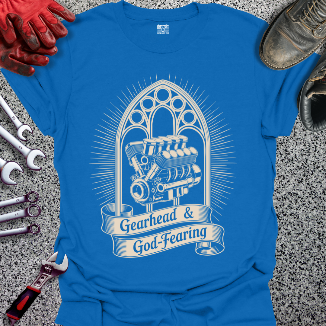 Gearhead & God-Fearing T-shirt