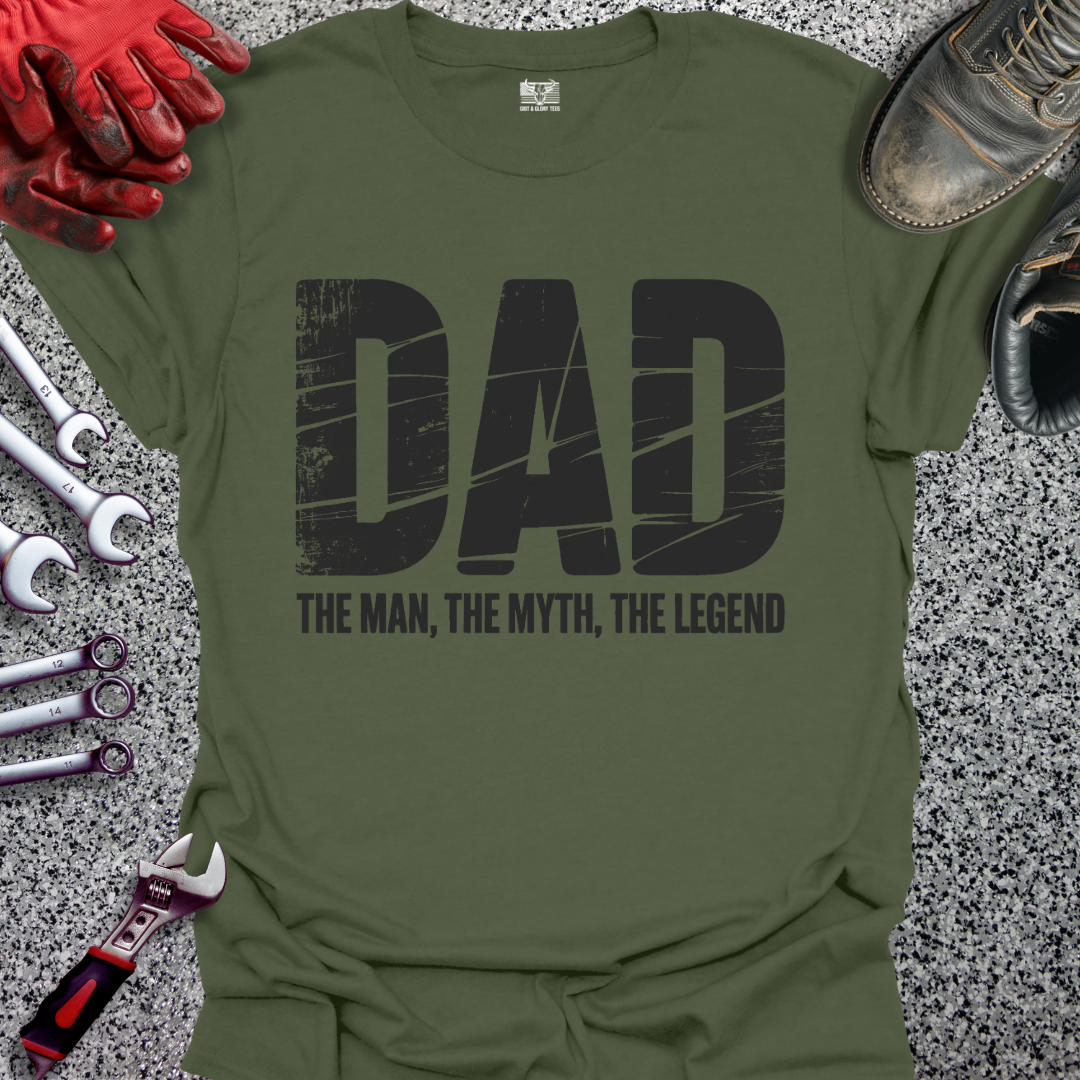 Dad Man Myth Legend T-shirt