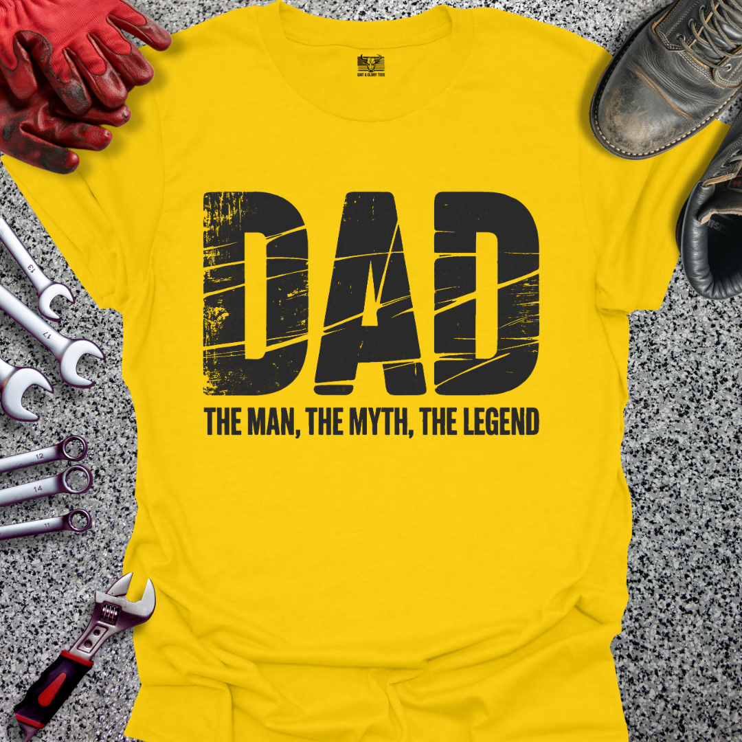 Dad Man Myth Legend T-shirt