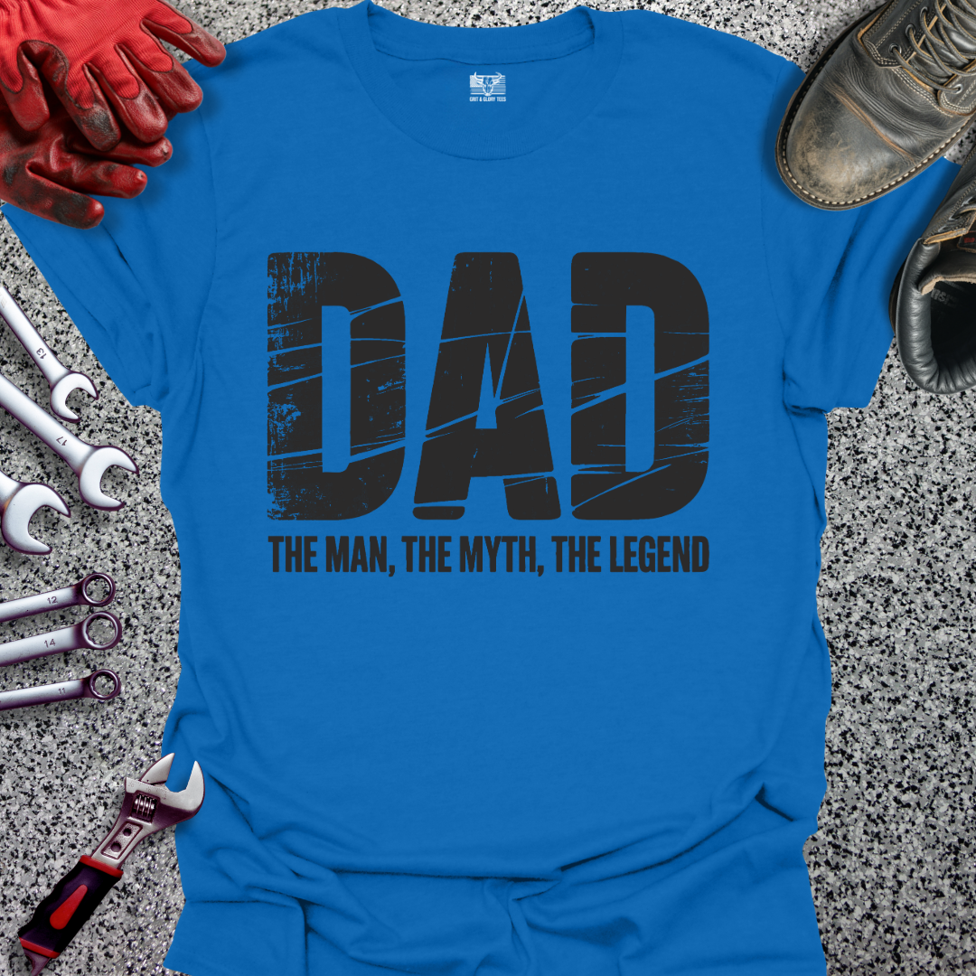 Dad Man Myth Legend T-shirt