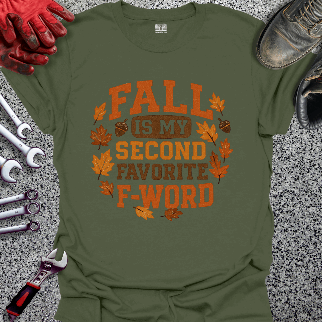 Fall Second Favorite F Word T-shirt