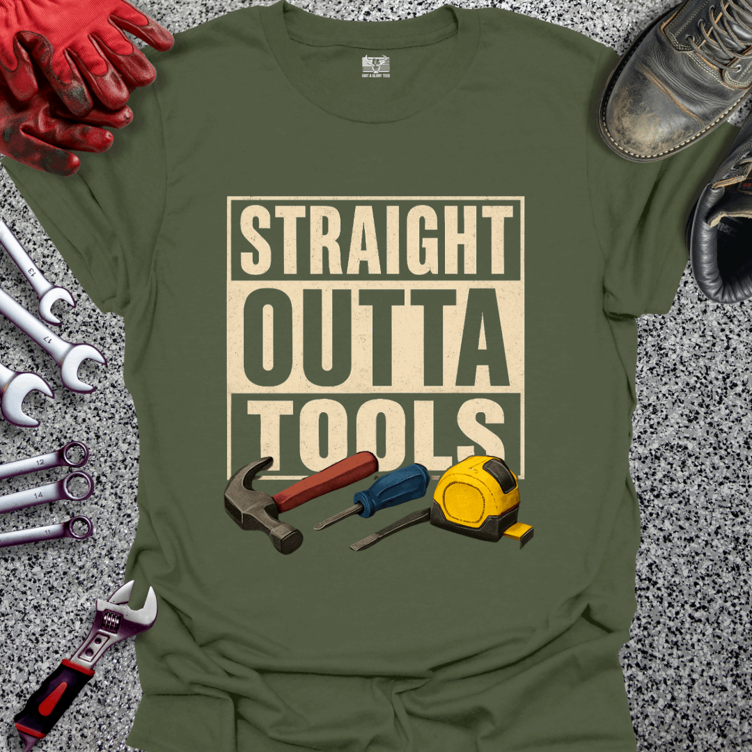 Straight Outta Tools T-shirt