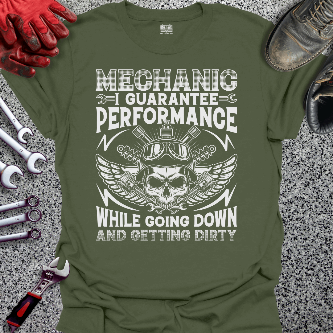 Mechanic Going Down T-shirt