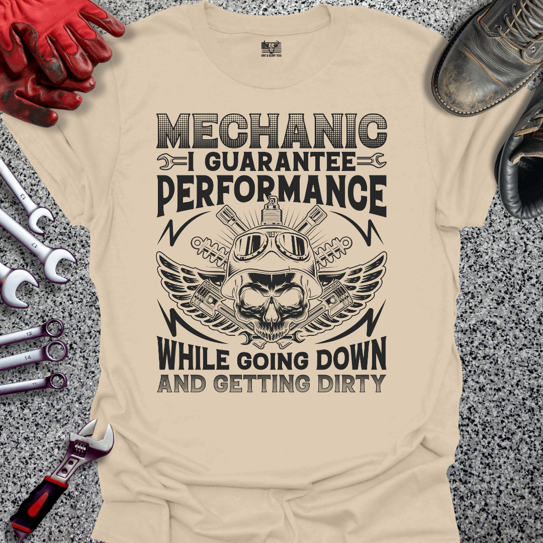 Mechanic Going Down T-shirt