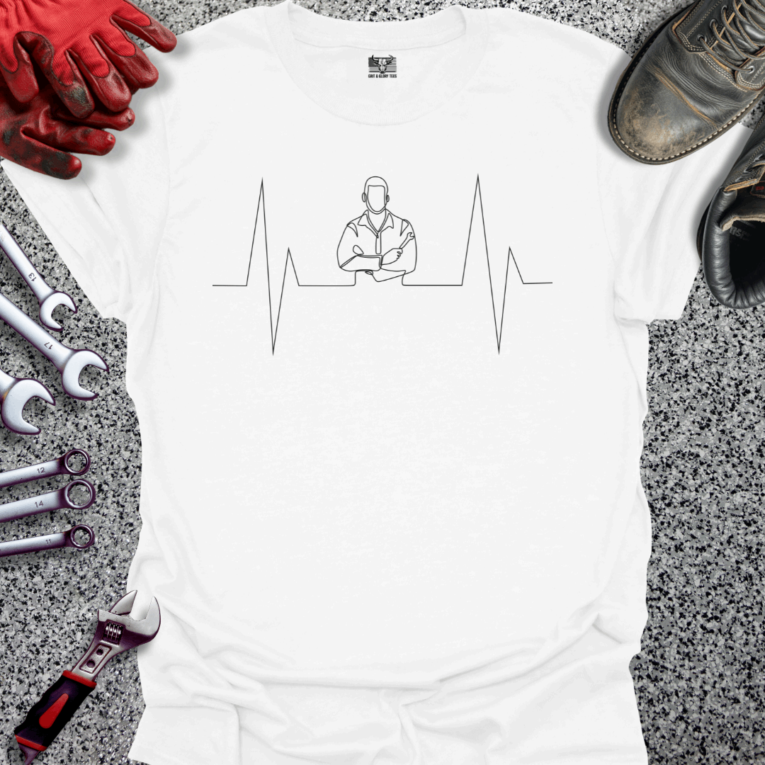 Mechanic Heartbeat T-shirt
