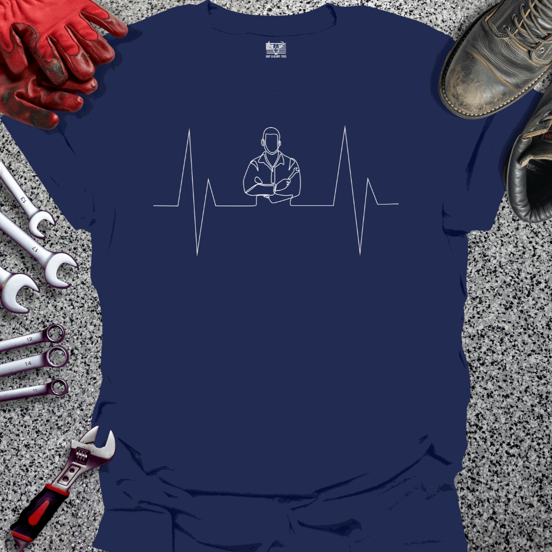Mechanic Heartbeat T-shirt