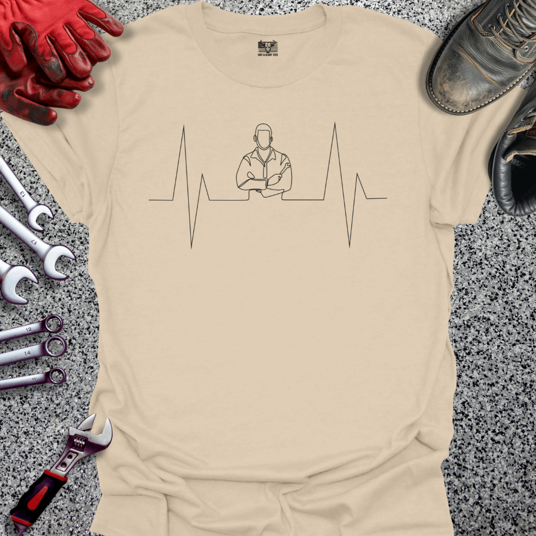 Mechanic Heartbeat T-shirt