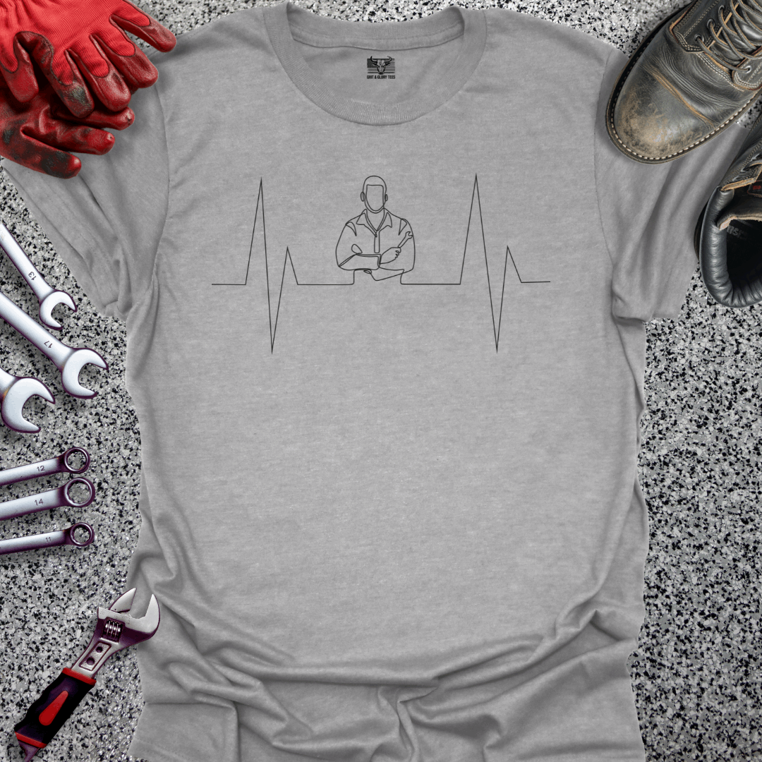 Mechanic Heartbeat T-shirt