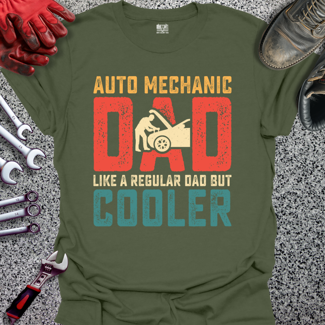 Auto Mechanic Dad Cooler T-shirt
