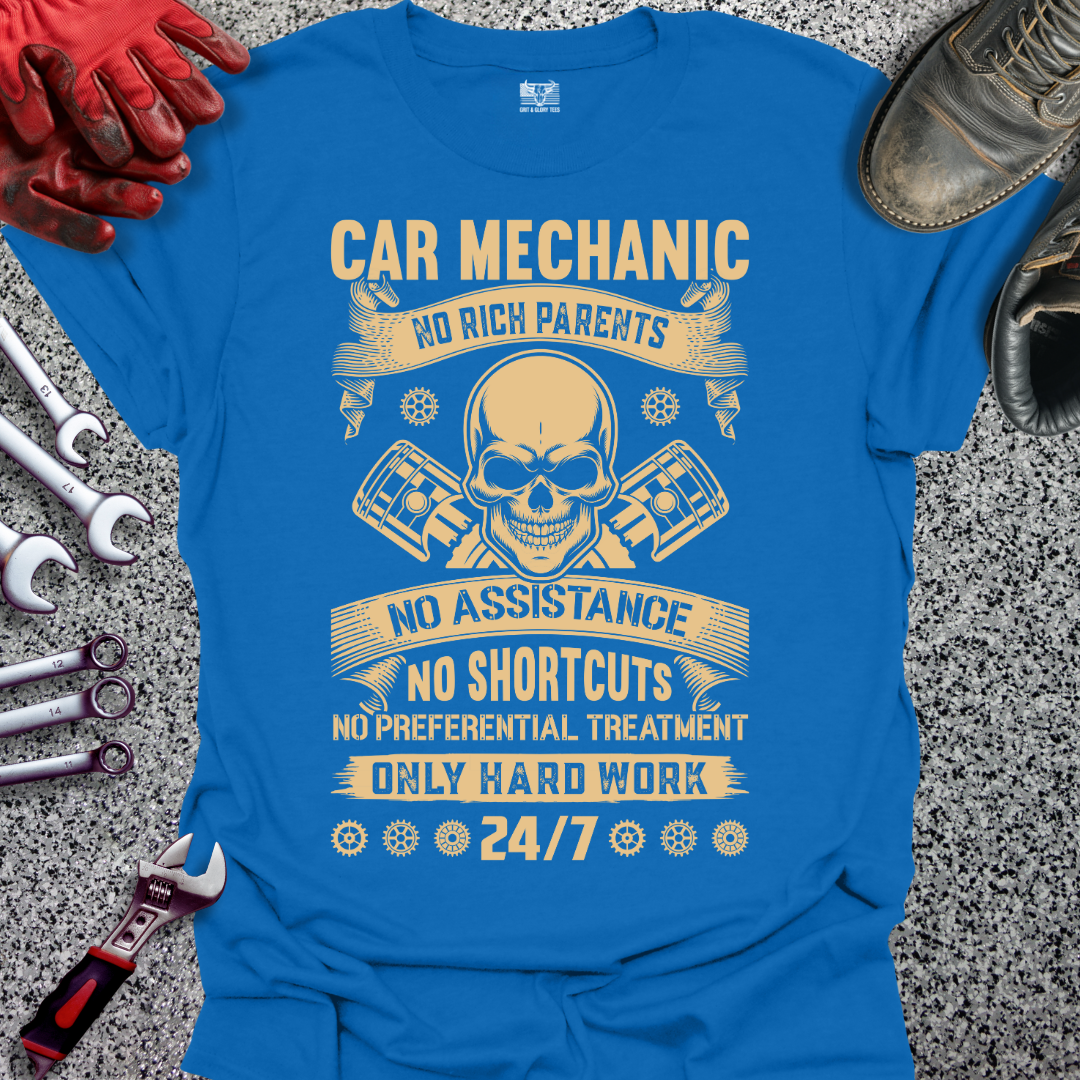 Car Mechanic No Assistance T-shirt