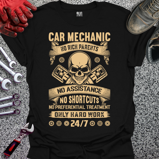 Car Mechanic No Assistance T-shirt