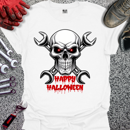 Skull And Crossed Wrenches T-shirt