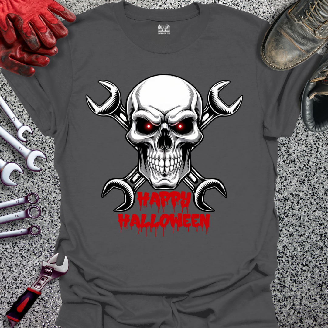 Skull And Crossed Wrenches T-shirt