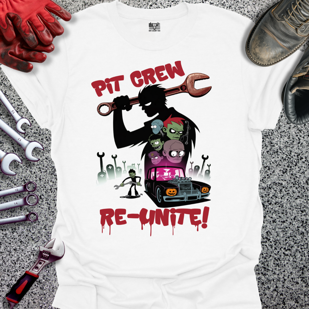 Pit Crew Re-unite T-shirt