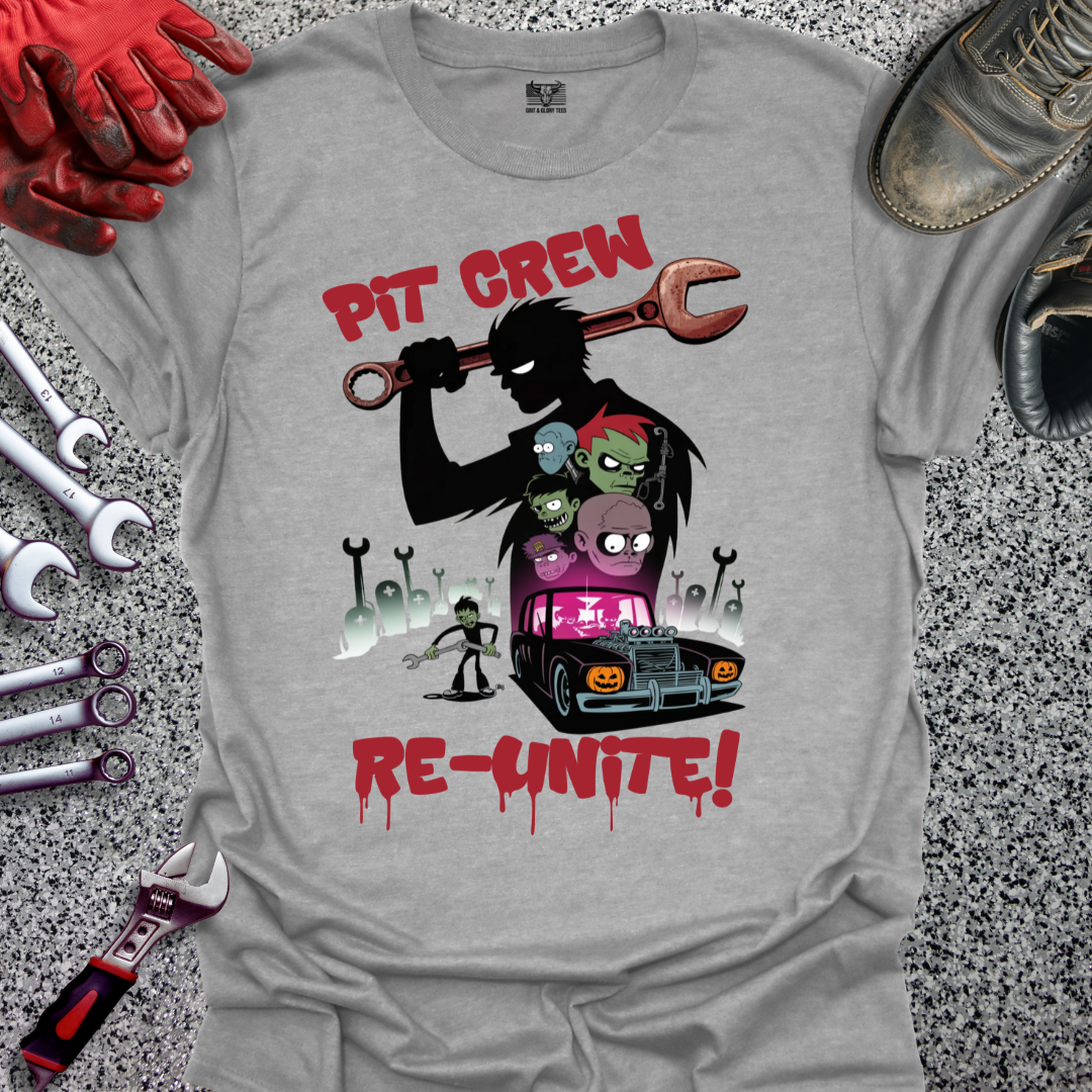 Pit Crew Re-unite T-shirt