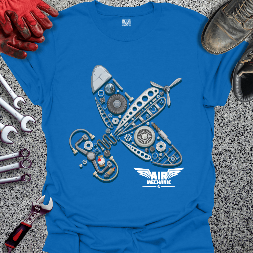 Air Mechanic Plane Parts - Grit and Glory Tees