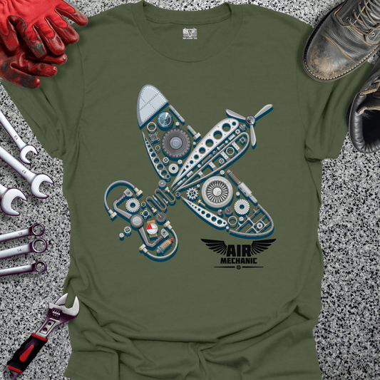 Air Mechanic Plane Parts - Grit and Glory Tees
