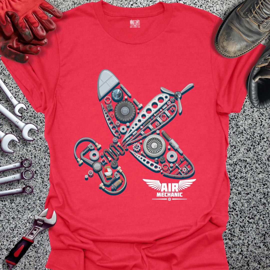 Air Mechanic Plane Parts - Grit and Glory Tees