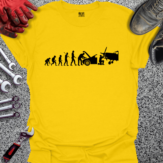 Aircraft Mechanic Evolution - Grit and Glory Tees