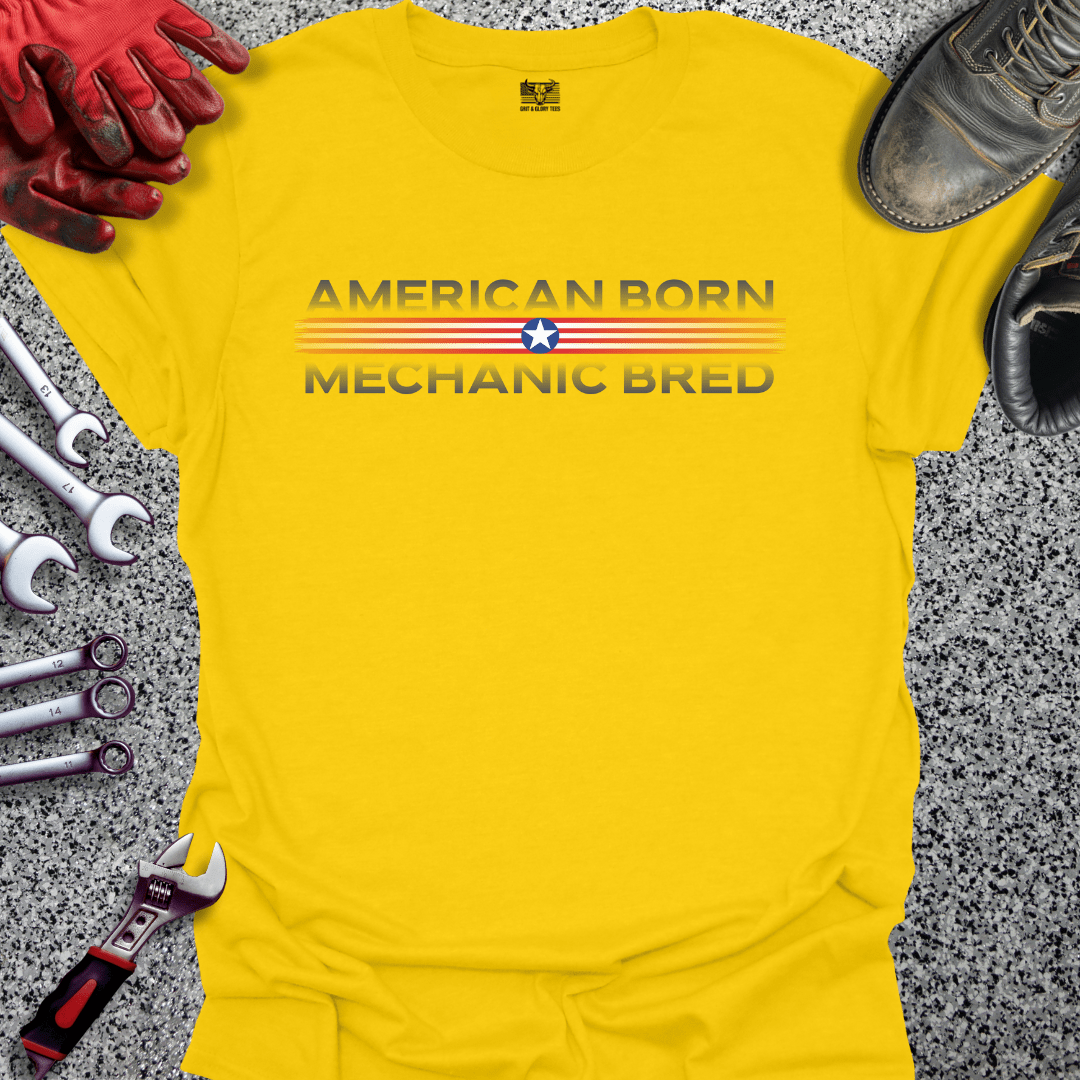 American Born | Mechanic Bred - Grit and Glory Tees