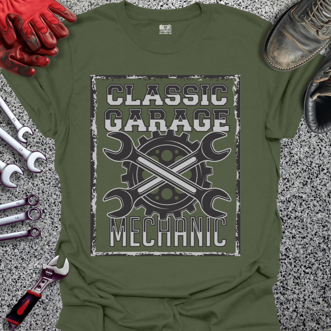 Classic Garage Mechanic - Grit and Glory Tees
