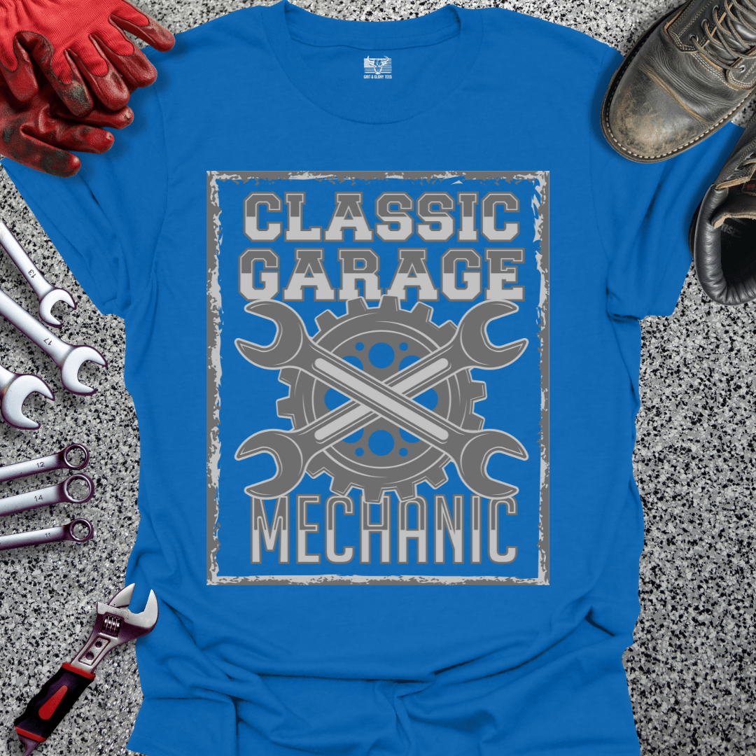 Classic Garage Mechanic - Grit and Glory Tees