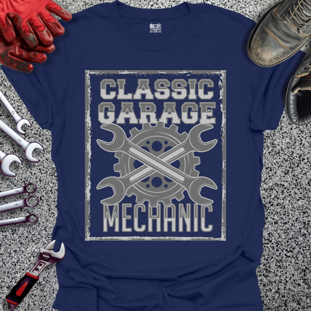 Classic Garage Mechanic - Grit and Glory Tees