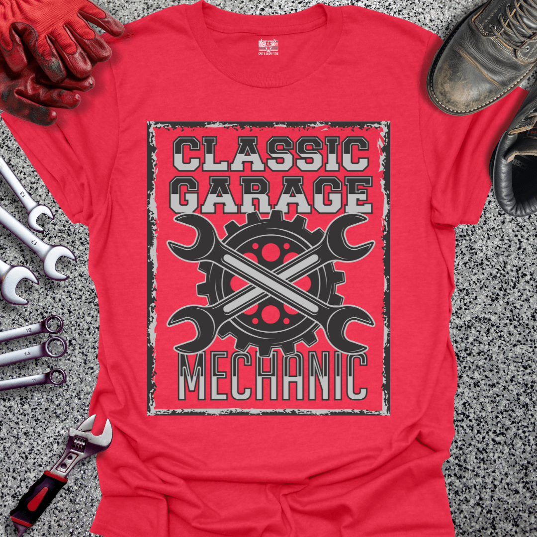 Classic Garage Mechanic - Grit and Glory Tees