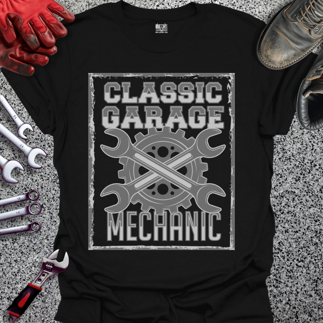 Classic Garage Mechanic - Grit and Glory Tees
