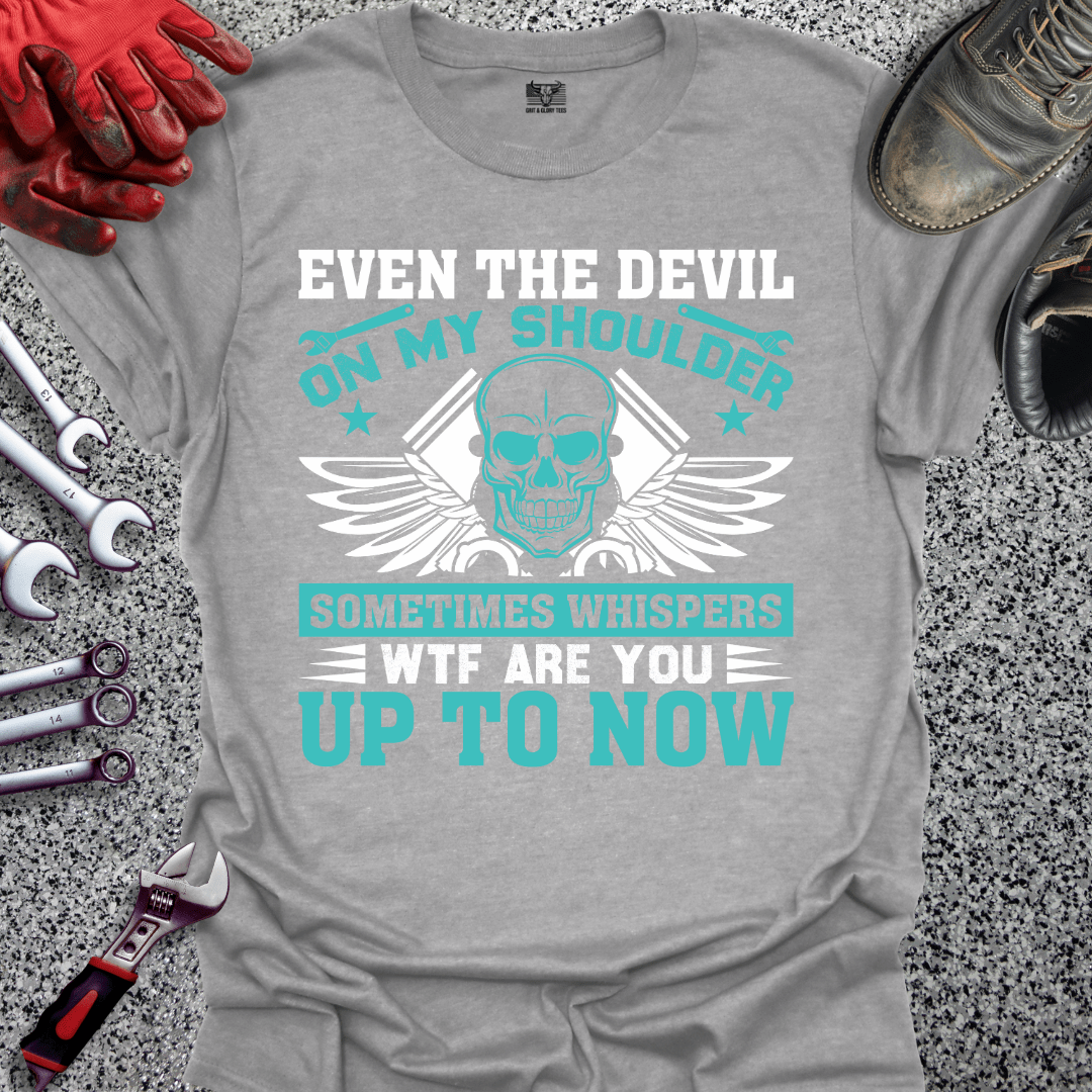 Devil On My Shoulder - Grit and Glory Tees